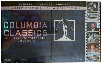 Columbia Classics 4K Ultra HD Collection Vol. 3. New and Sealed.