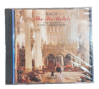 Bach 6 Motets Bwv by Harry Christophers CD 1993 Brand NEW Sealed 225-230
