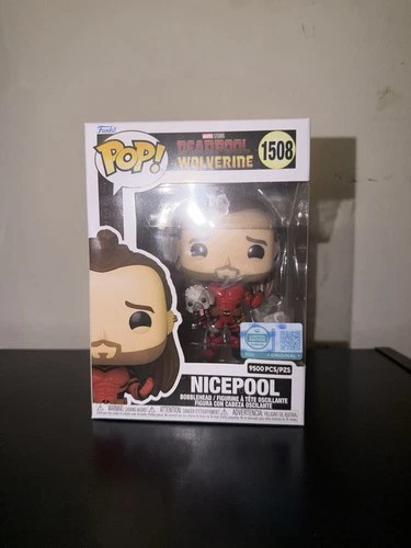 Funko Pop! Deadpool Wolverine #1508 Nicepool Limited Edition 9500 w/ Protector