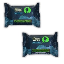 ACTIVE Outdoor Wet Wipes - Extra Thick Camping Gear, Biodegradable, Body  Ha...