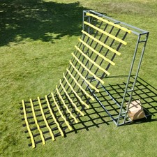 CL CLC 13ft X 6ft Climbing Cargo Net Black Yellow - 156 inch Black Yellow