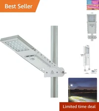 Eco-Friendly Alpha 1080X Solar Street Light with Motion Detection & App Control