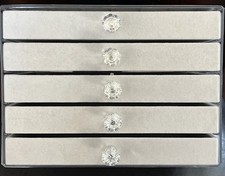 5-Tier Acrylic Jewelry Organizer; Various Sections Each Drawer; Stackable Units