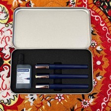 STAEDTLER drafting pen set of 3 0.13 0.35 0.5 3ee436