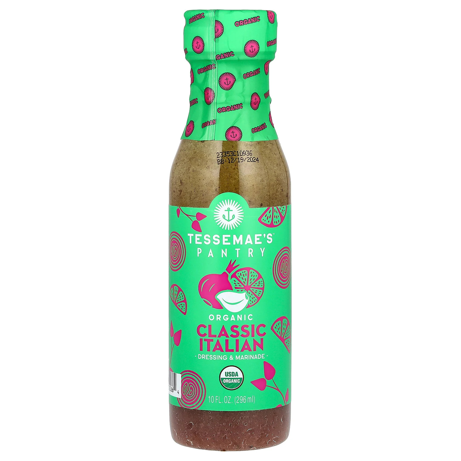 Кладовая Органическая заправка и маринад Классический итальянский 10 жидких унций 296 мл 2290₽