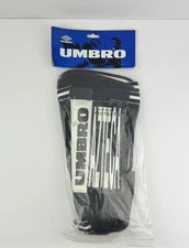 Vintage 90s Shearer Roberto Carlos Pele UMBRO Azteca Soccer Shin Guards Mens XL