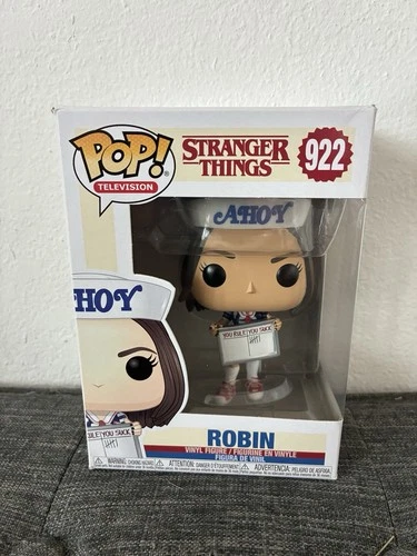 Funko Pop! Stranger Things Collectible Vinyl Figure Robin Scoops Ahoy #922