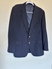 Vintage American Craftsmen Sport Coat Gold Buttons Preppy Academia Made In USA