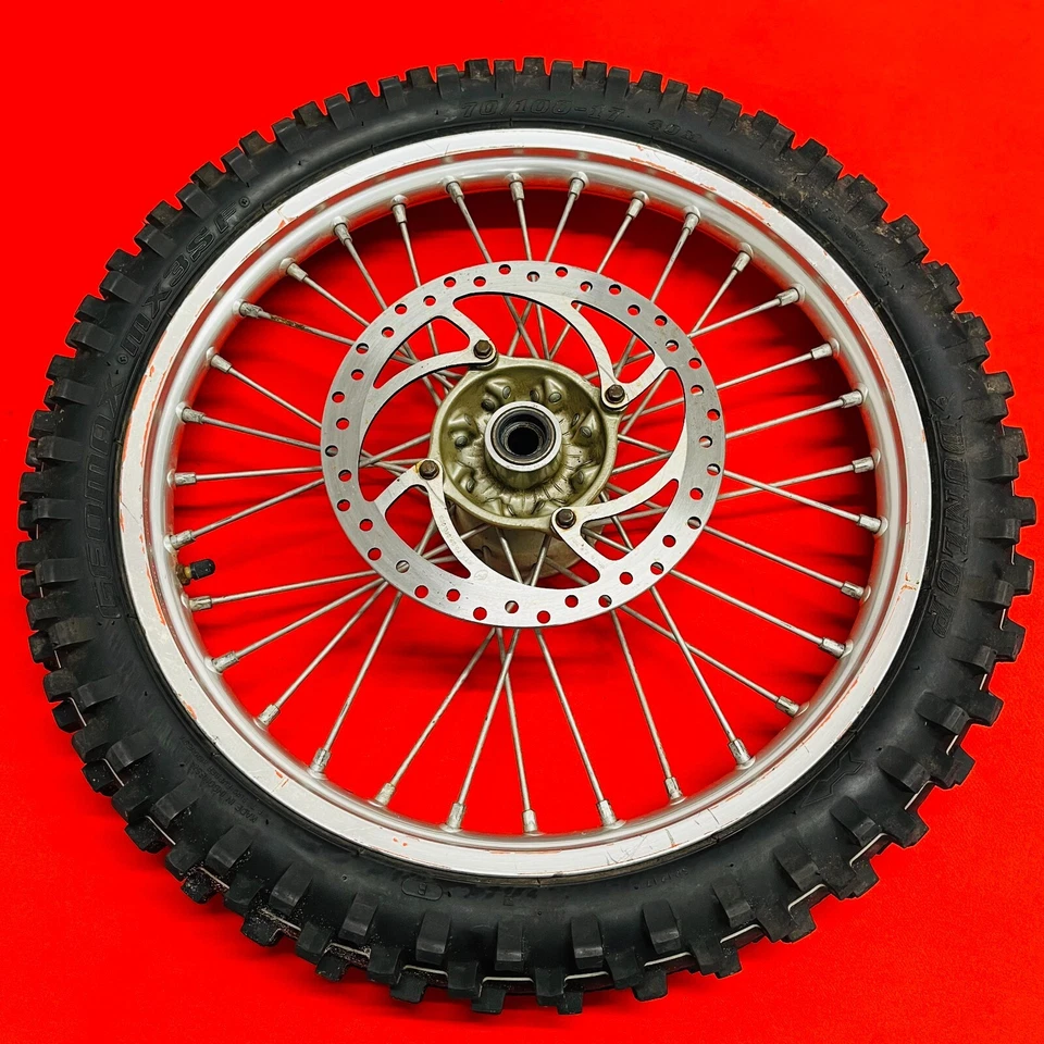 RUEDA DELANTERA COMPLETA KTM 85 LLANTA 17" OEM ORIGINAL KTM85 SX XC (2003-2011) Foto 2 de 4