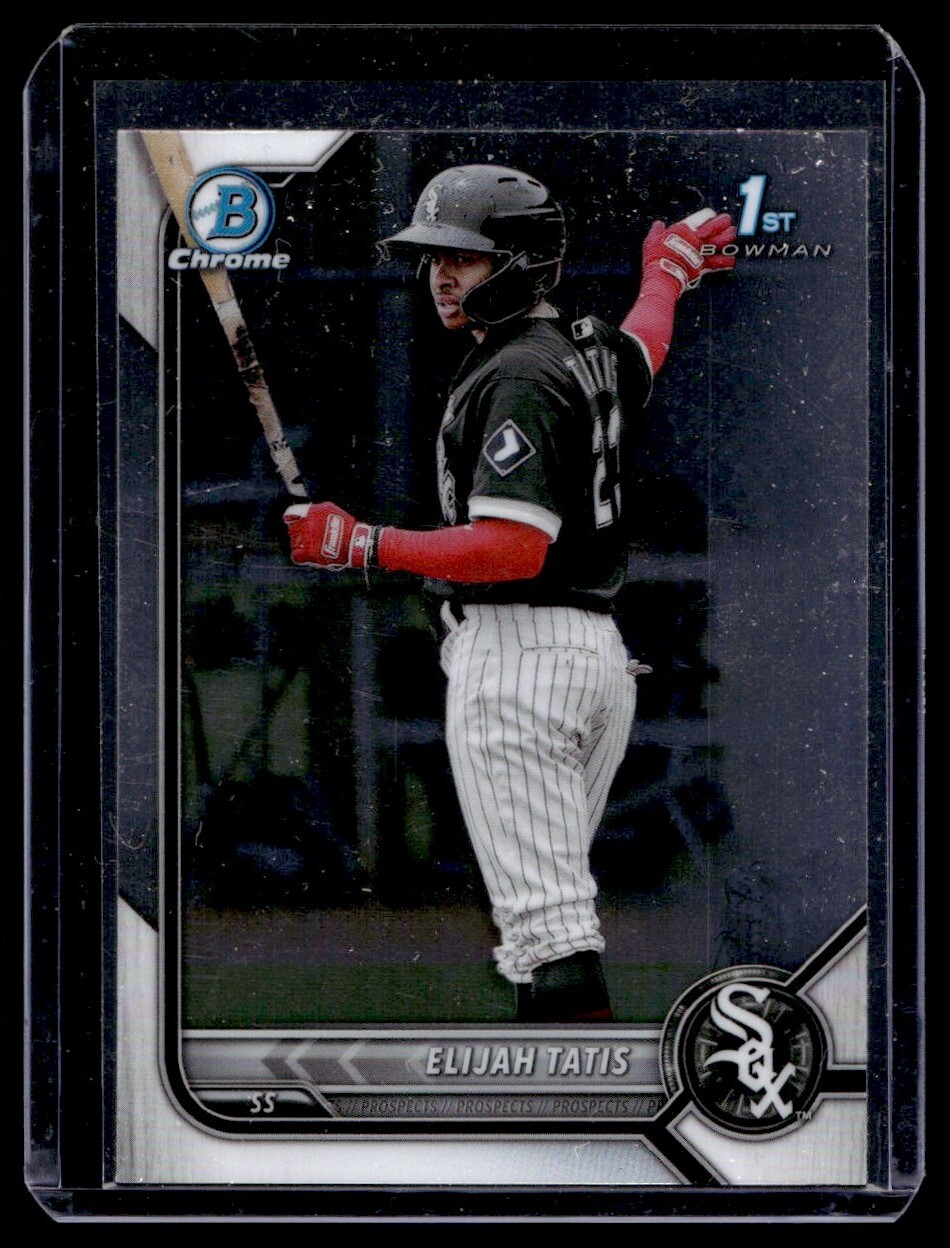 2022 Bowman Chrome QTY Elijah Tatis Chicago White Sox #BCP-23