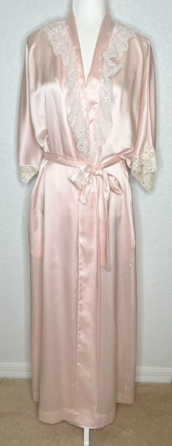 Robe Christian Dior pour Lord et Taylor bordure dentelle rose crème dentelle taille L ?