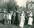 Kids 8 x 10 Reprint A-7 Vintage Strange Creepy Photo Weird Costume Party