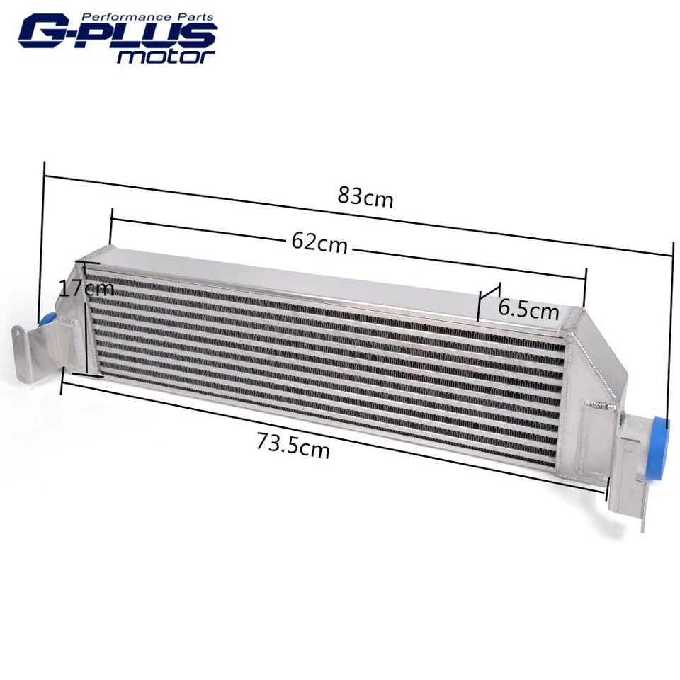 Upgrade FMIC Twin Intercooler + hose Kit Fits For Volkswagen Golf R GTI MK7 2.0T - Image 2 of 4