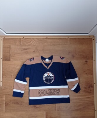 EDMONTON OILERS Hockey VINTAGE Mighty Mac Size Youth S