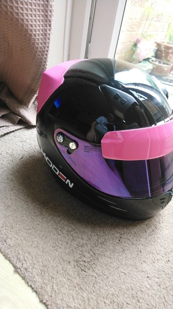 Koden Helmet Visor strip Bambino Kart, Cadet Kart UK