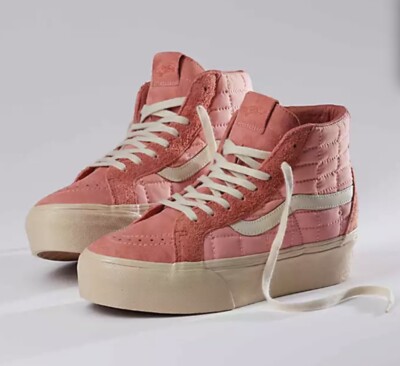 Vans Vault x Joe Fresh Goods JFG Sk8 Hi Reissue Platform LX 'Coral' Size 12