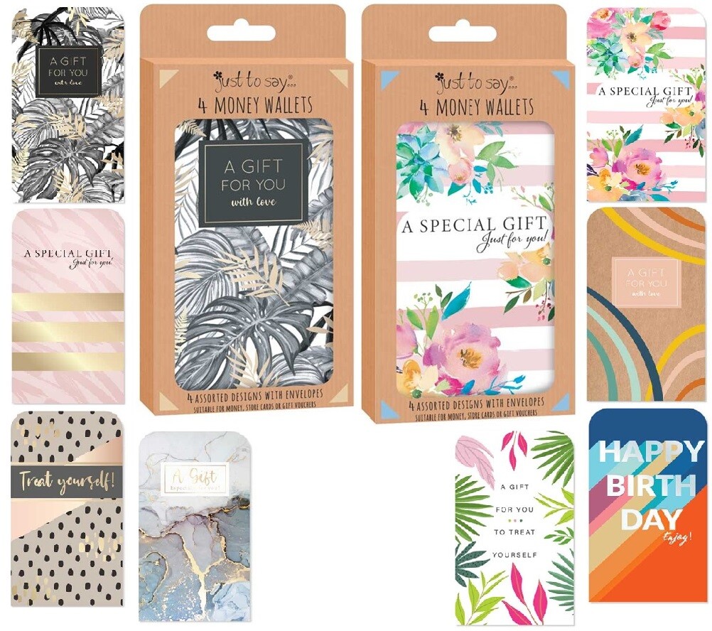 8 x Weihnachtsgeldumschläge Geschenkkarte Gutschein Geldbörse selbstversiegelnd Weihnachtsgeschenk