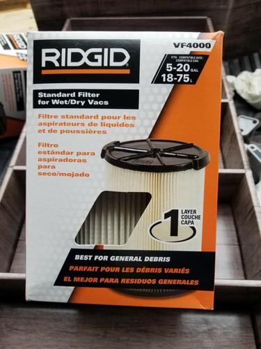 RIDGID 72947 Standard Vacuum Filter | eBay