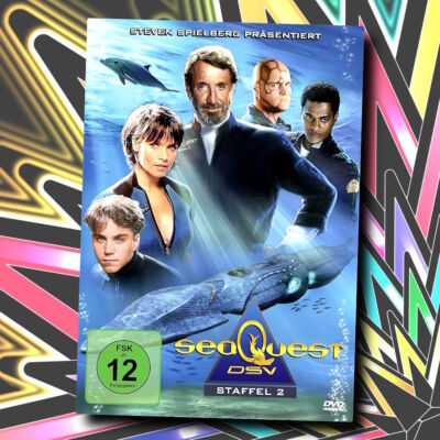 SEAQUEST DSV - DIE KOMPLETTE 2. STAFFEL (1994) 6 DVDs mit allen 22 Folgen