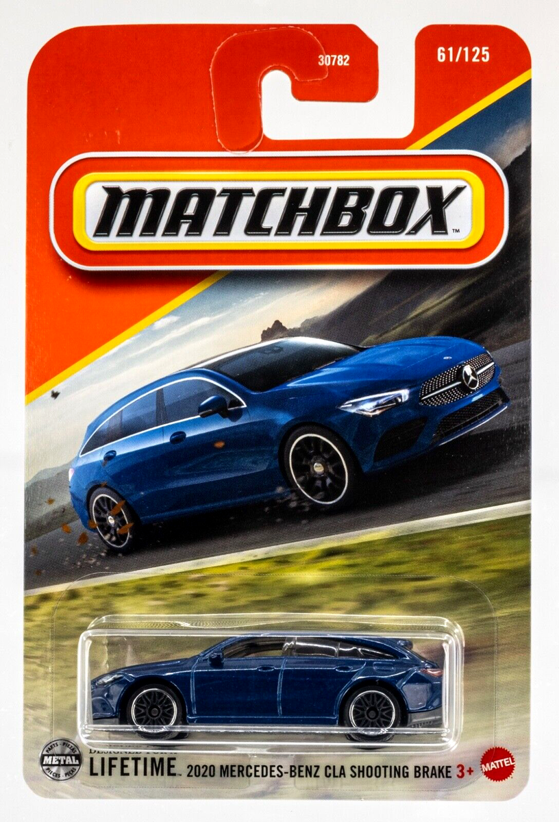 2025 Matchbox #61 2020 Mercedes-Benz CLA Shooting Brake DENIM BLUE
