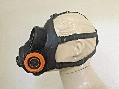 NEW 60mm Gas Mask Filter Adapter Orange 60mm to 40mm NATO Canada C3 M9 M61 M1