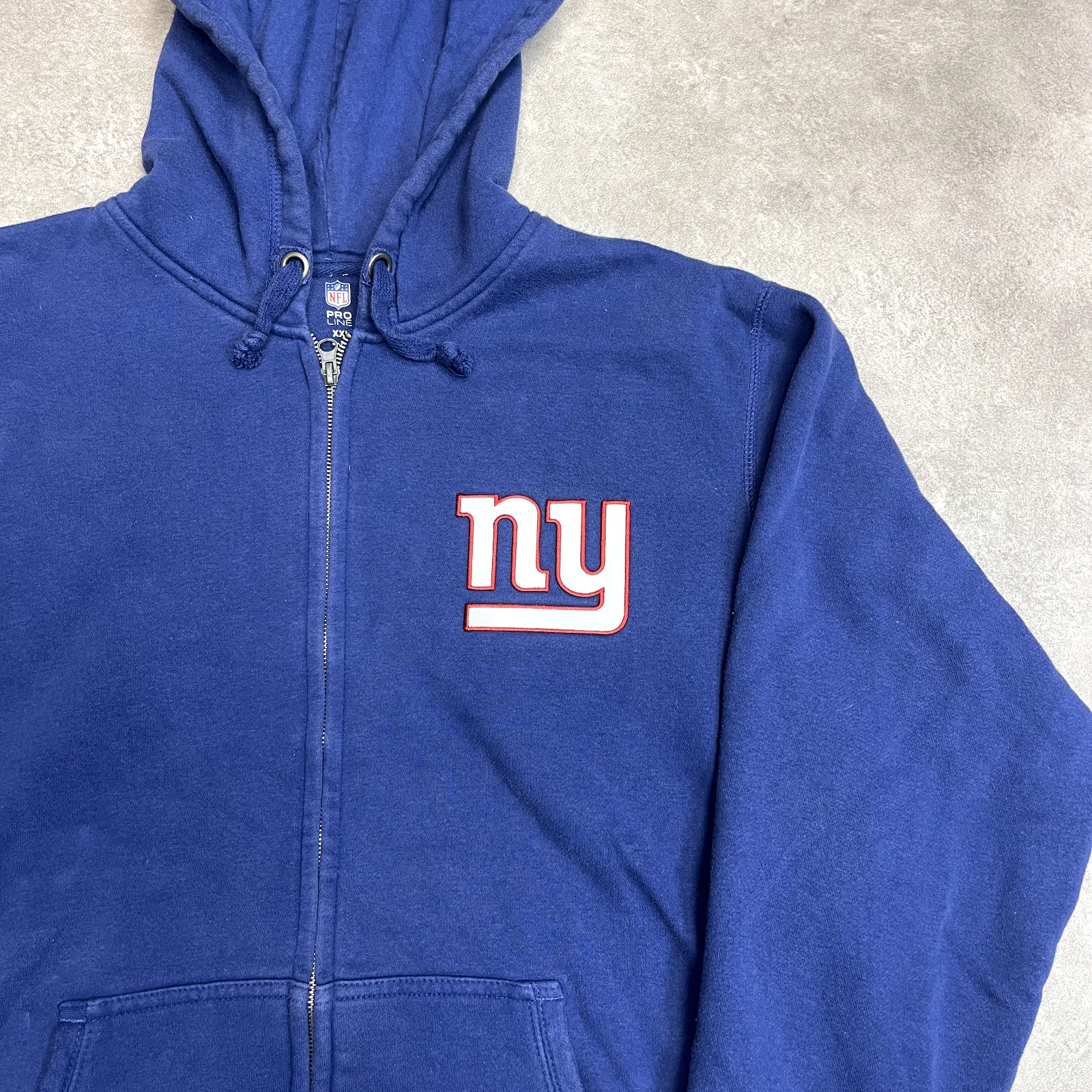 NFL New York Bears Hoodie Mens Y2K Spell Out Sweatshirt, Blue, XL image 4