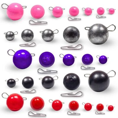 Cheburashka 3-7 Stück Flexy Jig Head 1-40 Gramm Life-ORANGE Chebus klassisch Jig