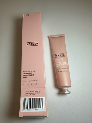 Versed WEEKEND GLOW OVERNIGHT BRIGHTENING MASK 30ml/1oz