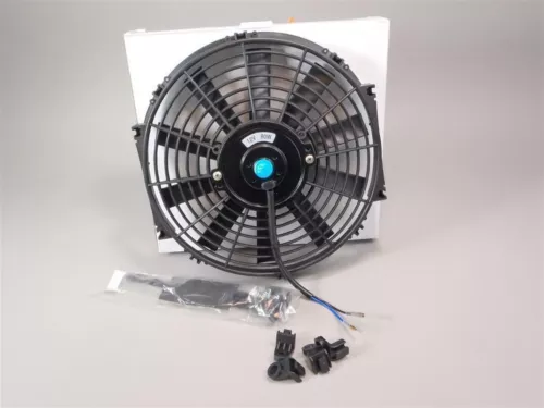 10" Engine Cooling Fan 12 VDC 1350 CFM Radiator Racing FAN Slim Universal, Honda