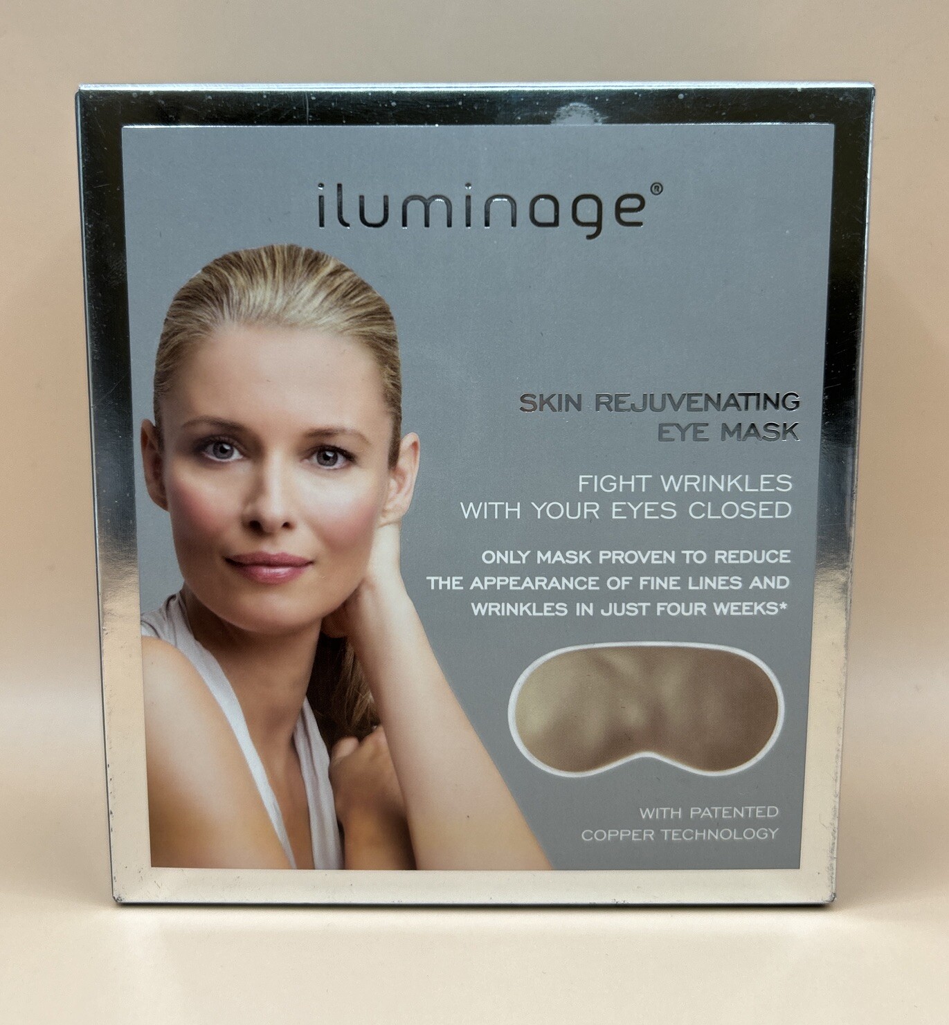 Iluminage Skin Rejuvenating Eye Mask with AntiAging Copper Technology