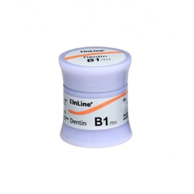 *1-Pack* Ivoclar Vivadent IPS InLine Dentin A-D B1 Refill 20g Powder 593231