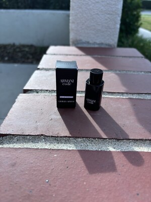 Armani Code Giorgio Armani Parfum 0.23 Fl. Oz. 7 Ml. Collectible Mini Dab Splash