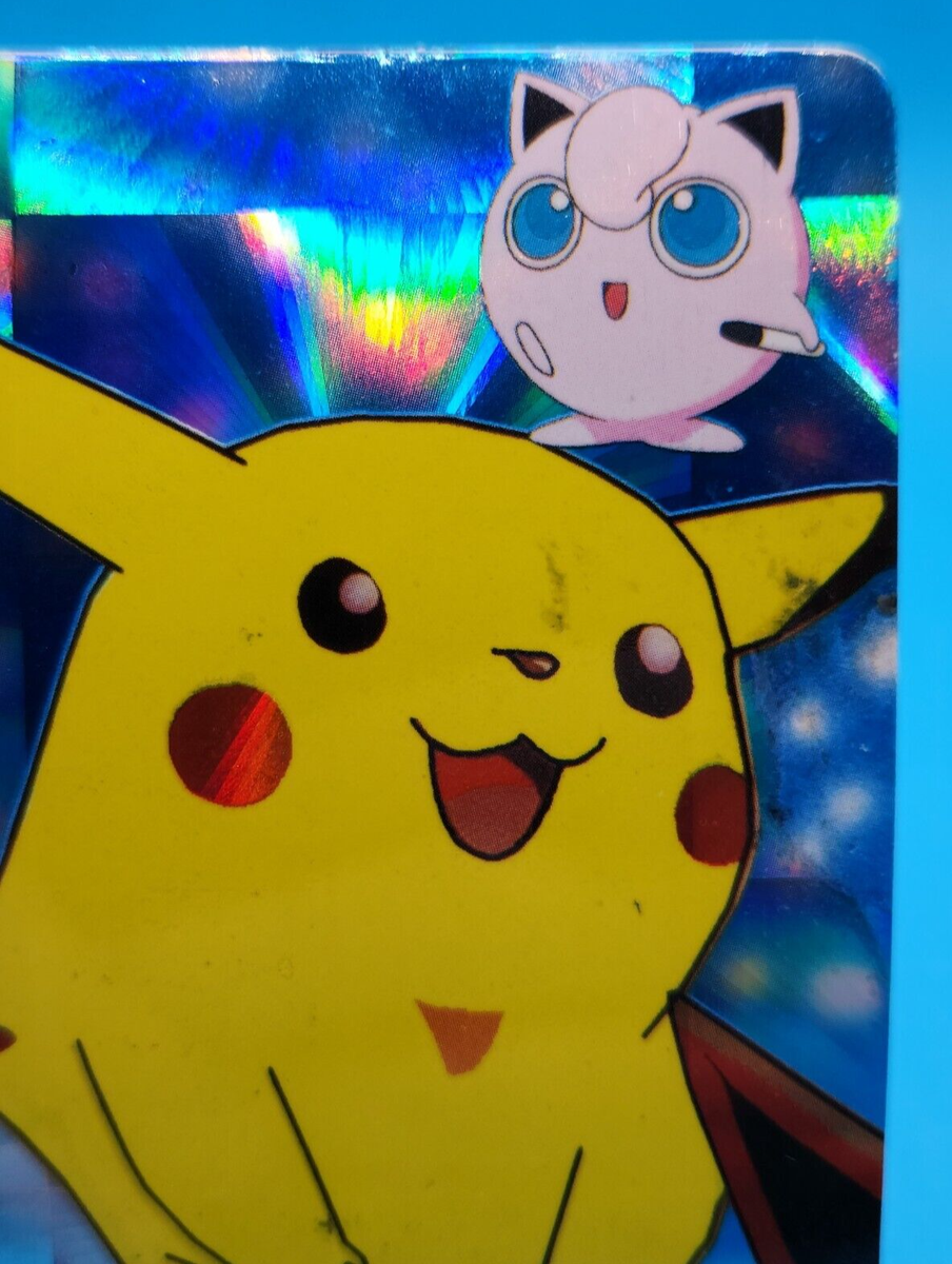 Pokemon Card Japanese - Pikachu & Jigglypuff - Bandai - Anime