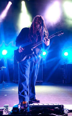 Terry Balsamo of Evanescence at the Carnival of Madness tour 2012 - Old Photo