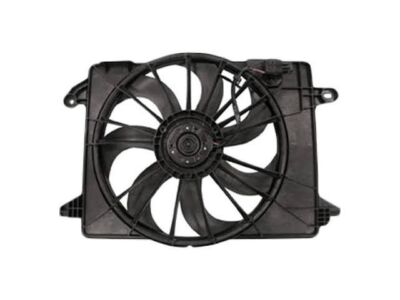 TYC 26VB26X Radiator Fan Assembly Fits 2009-2022 Dodge Challenger Coupe