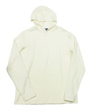 Peter Millar Men's Ivory Crown Crafted Excursionist Flex Vantage Hoodie Size L