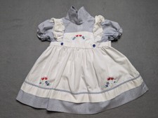 Vintage Toddler Baby Girl Dress made in Philippines