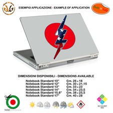 Flash Sticker Notebook Tablet Sticker USA Flag Comics Picture Print PVC 1pc