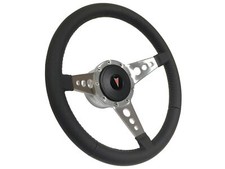 1969-1993 Pontiac Gto Firebird Lemans Black Hole Spokes Steering Wheel 13 12