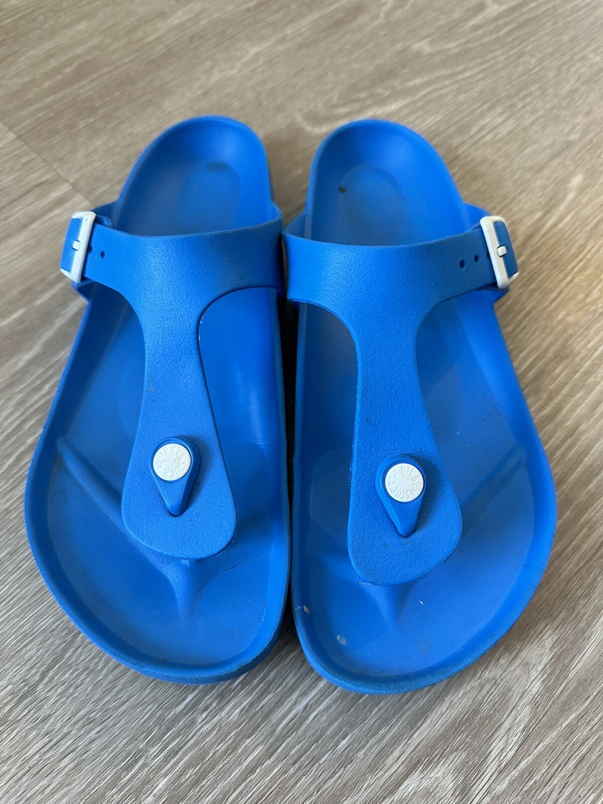 Birkenstock Gizeh EVA Sandal Scuba Blue Women's Size 10 4052605637712 | eBay