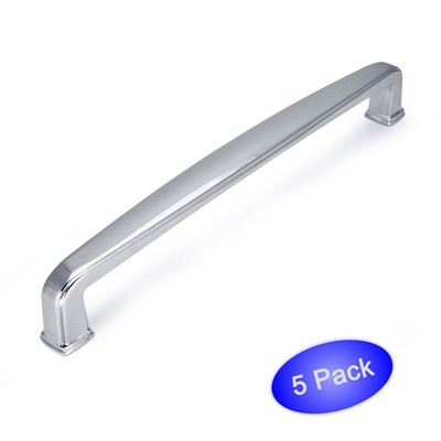 *5 Pack* Cosmas Cabinet Hardware Polished Chrome Handles Pulls #4392-160CH