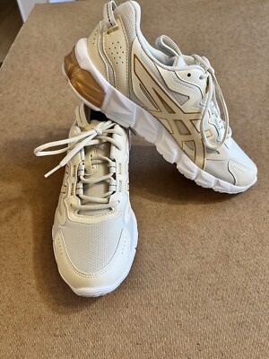 Asics gel quantum 90 3 1202A040 Gold/ Beige Women s Sz 8.5 Great Condition Shoes