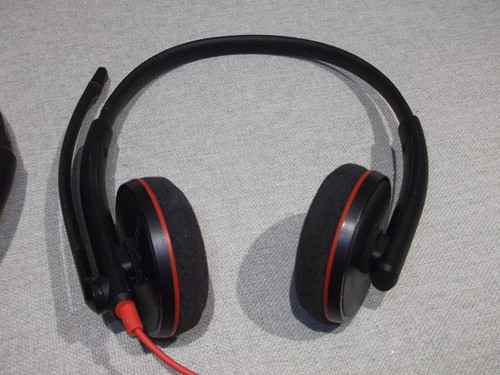 3x Plantronics C3220 Stereo Headset USB A , USB C & Jabra HSC060 - Joblot - Afbeelding 4 van 9