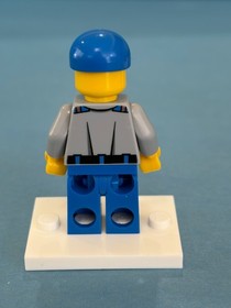 LEGO City Minifig cty0474 - Coast Guard Rescuer - Light Scratches/No Cracks