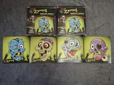 GAMO Outdoor Zombie Sh00ting Targets 2 Boxes - 187 Total 2012 Rare READ Airgun