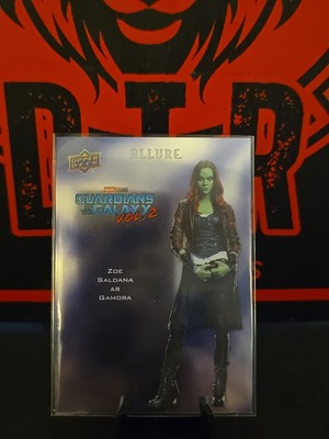 2022 Upper Deck Marvel Allure Character Poster Zoe Saldana Gamora #CP-31
