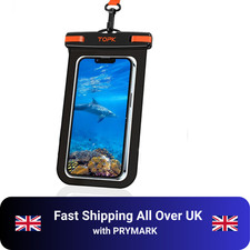 2 Pack Of Waterproof Phone Pouch Underwater Case Cover Universal Dry Bag Mobile