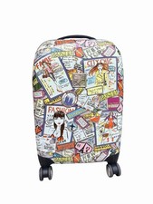 Brighton Fashionista City Chic Print Hardshell Carry On Luggage 22 325 Retail