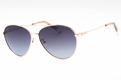 New Polaroid Core PLD 4142/G/S/X 0DDB WJ Gold Copper/Grey Shaded Polarized 60...