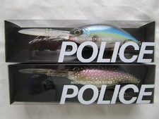 DRT POLICE Swimbait Lure 2pc Set Sexy Shad & LAKE TROUT New Unused Rare Japan
